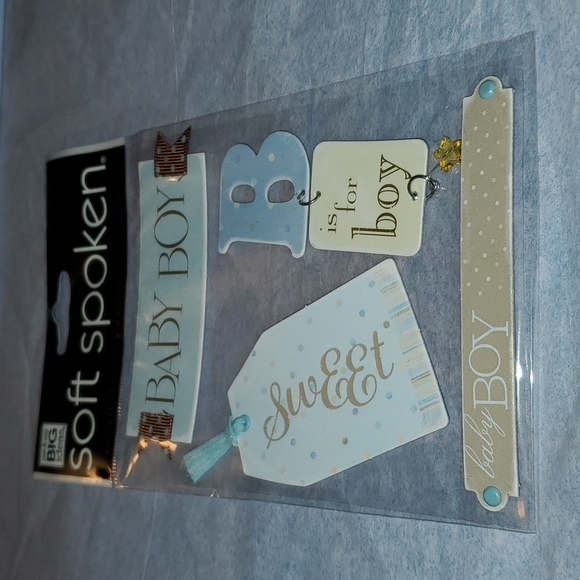 It's a Boy Scrapbook Paper and Sticker Bundle - Picture 4 of 6